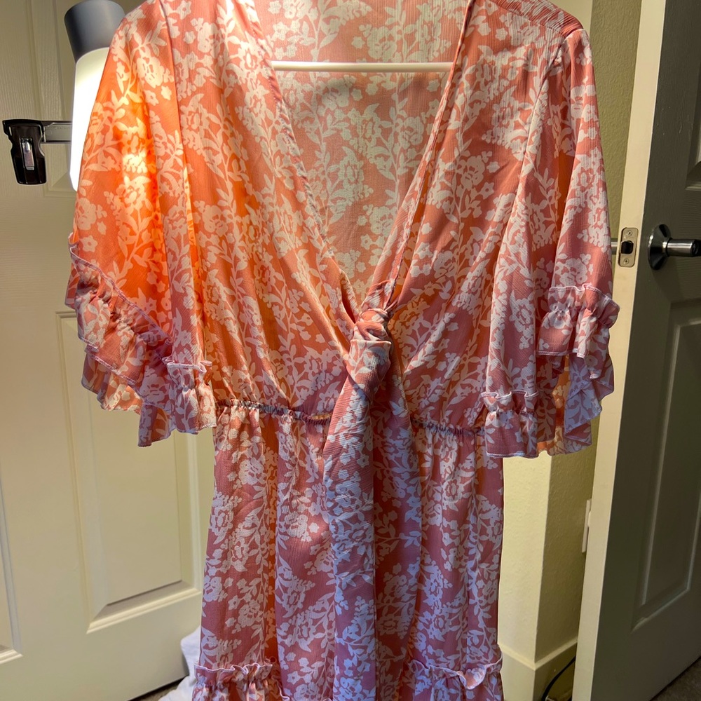 Amazon front tie romper